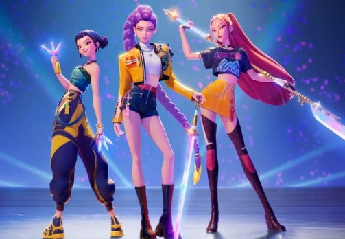 KPop Demon Hunters Golden Globe 2026 award ceremony photo