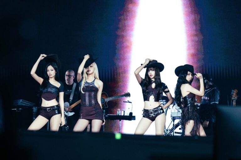 Blackpink members perform in the Hong Kong concert in January, 2026.