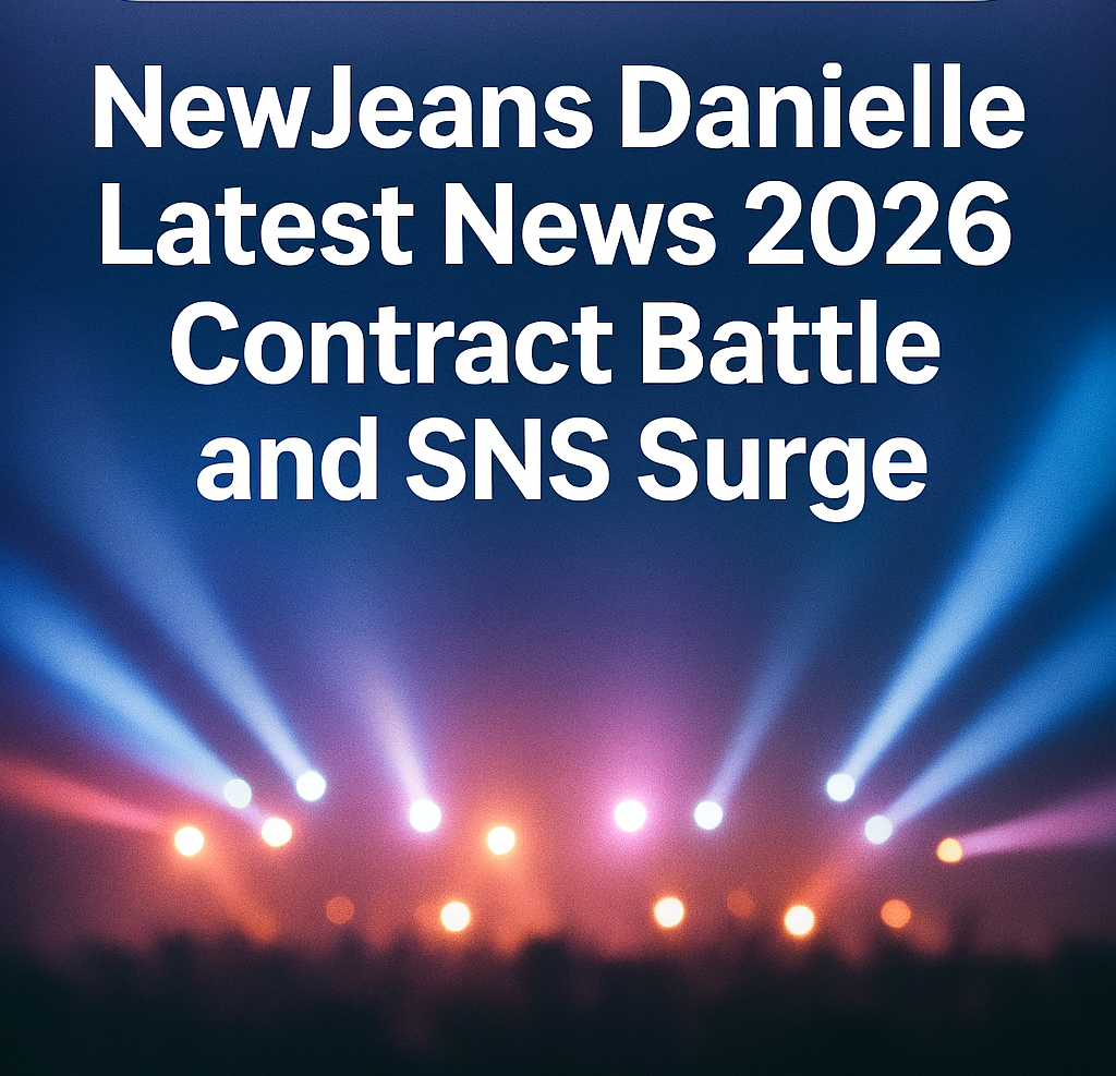 Danielle speaks out her feelings at her SNS.