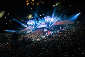 Japanese fans pack Tokyo Dome to watch BTS performance on April 18.  (Photo / BigHit Music)