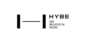 The logo of HYBE