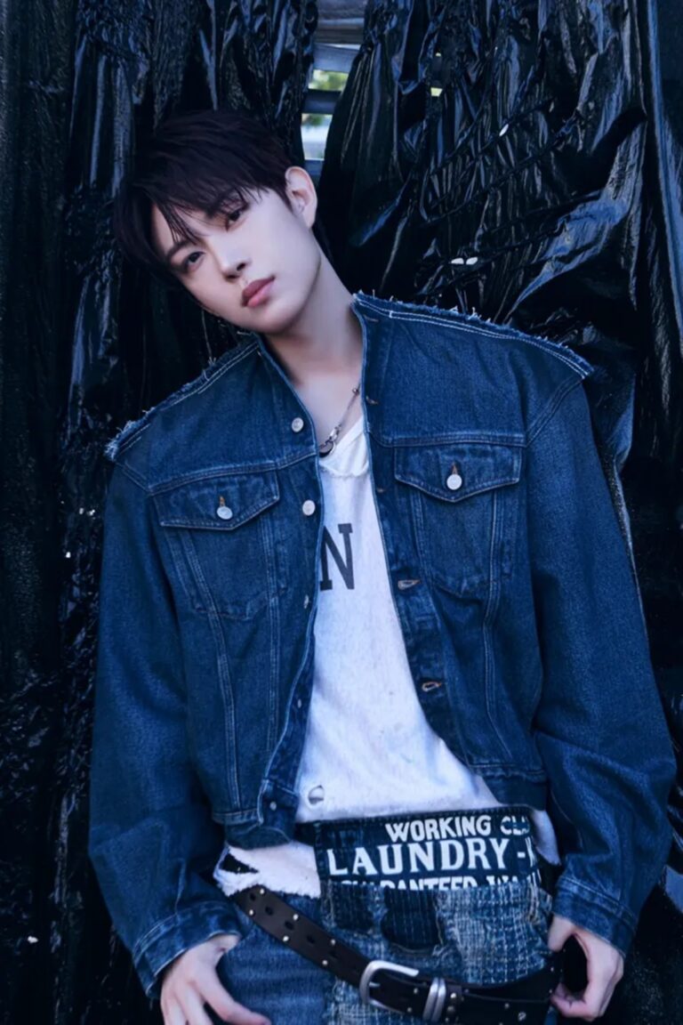 Geonwoo, member of ALPHA DRIVE ONE, poses for a photo