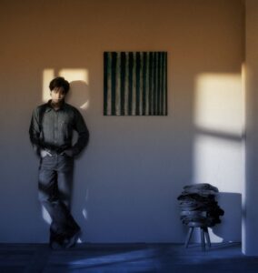 BTS leader RM appeared in the SFMOMA website.