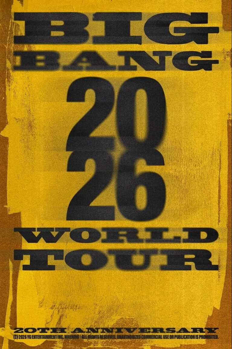 BIGBANG's world tour poster unveiled