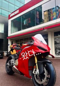 The motorbike Jungkook recently purchased