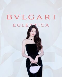 Jang Wonyoung captivates at BVLGARI’s 2026 high jewelry gala in Seoul, exuding elegance in a black velvet look and bold gemstone accessories.
