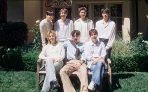 One of the family photos of BTS taken for the BTS Festa in Busan.