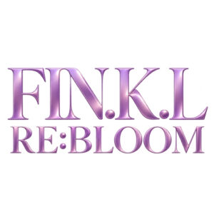 Fin.K.L RE:BLOOM logo for the group’s two-year 30th-anniversary project